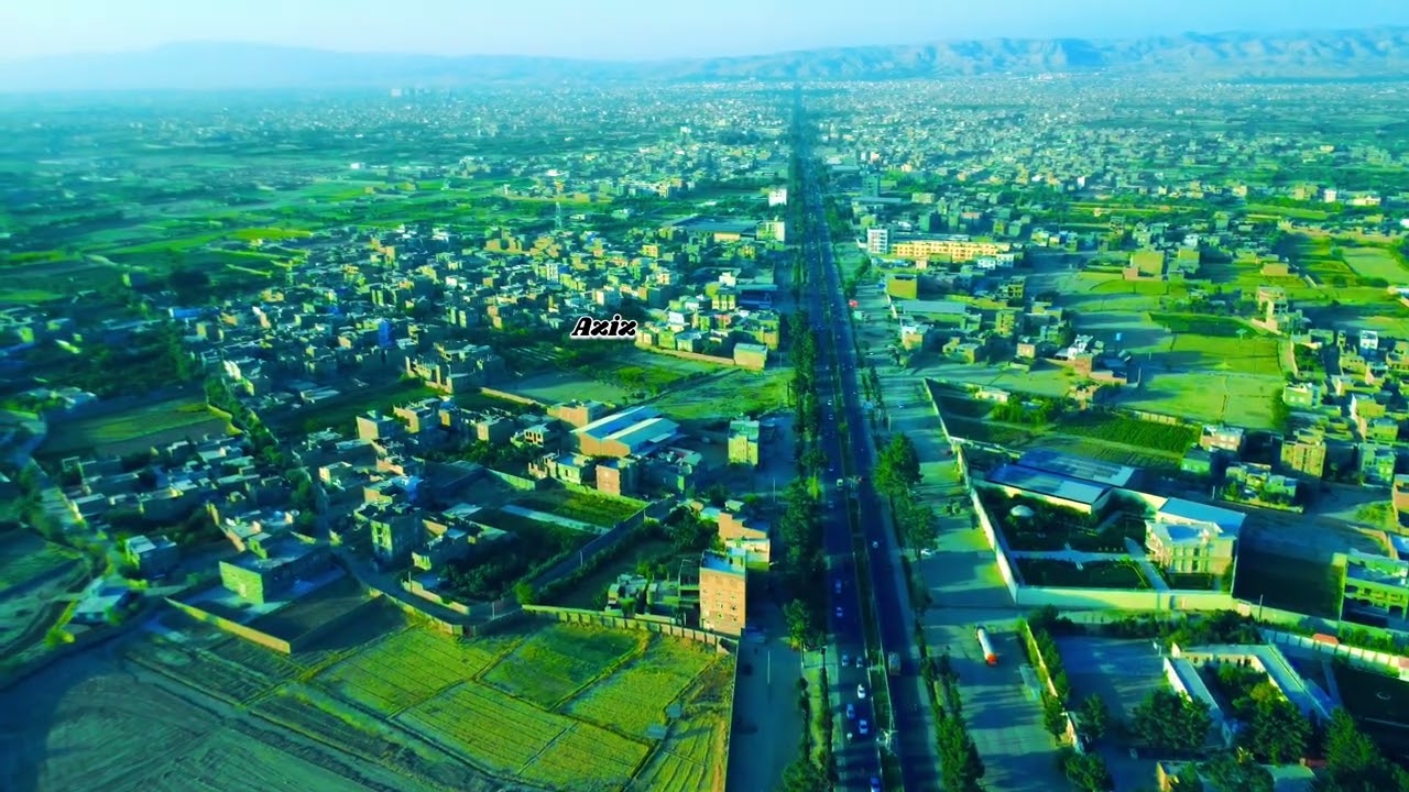 هرات از آسمان، زیباتر از رویاست... ✨ #herat #dji #afghanistan #aerialview 
