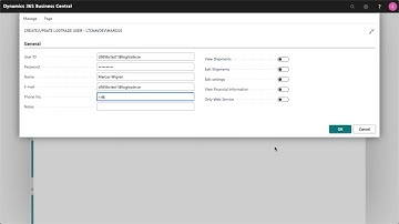 LogTrade Users - LogTrade Connect for Microsoft Dynamics 365 Business Central