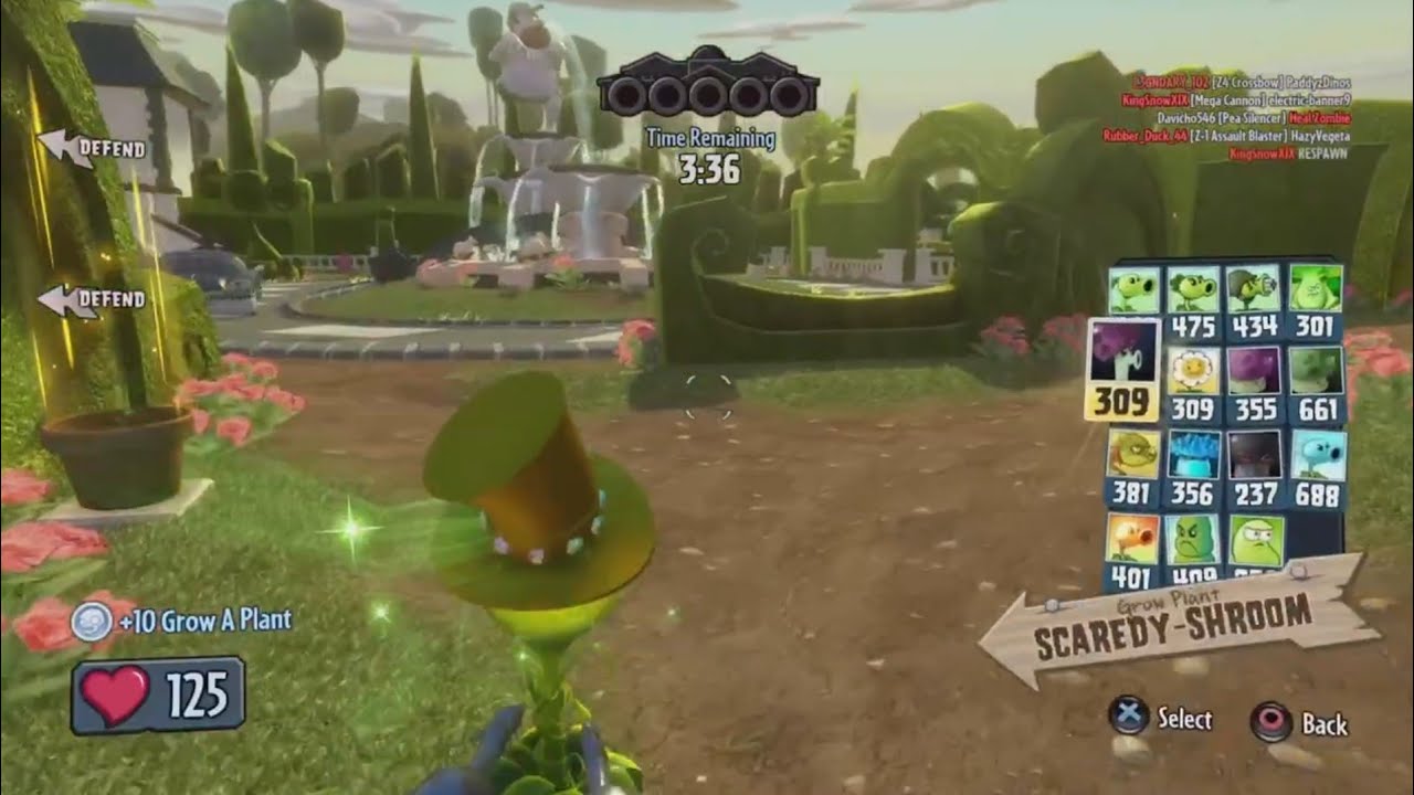 Plants vs Zombies Garden Warfare Gardens & Graveyards Part 756 - YouTube