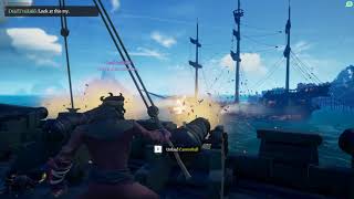 SURRENDER OR DIE!!!! (Sea of Thieves 7-man Crew)