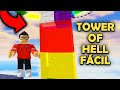 ESSA TORRE DIZ SER FÁCIL! SERÁ? - Roblox Tower of Hell Easy