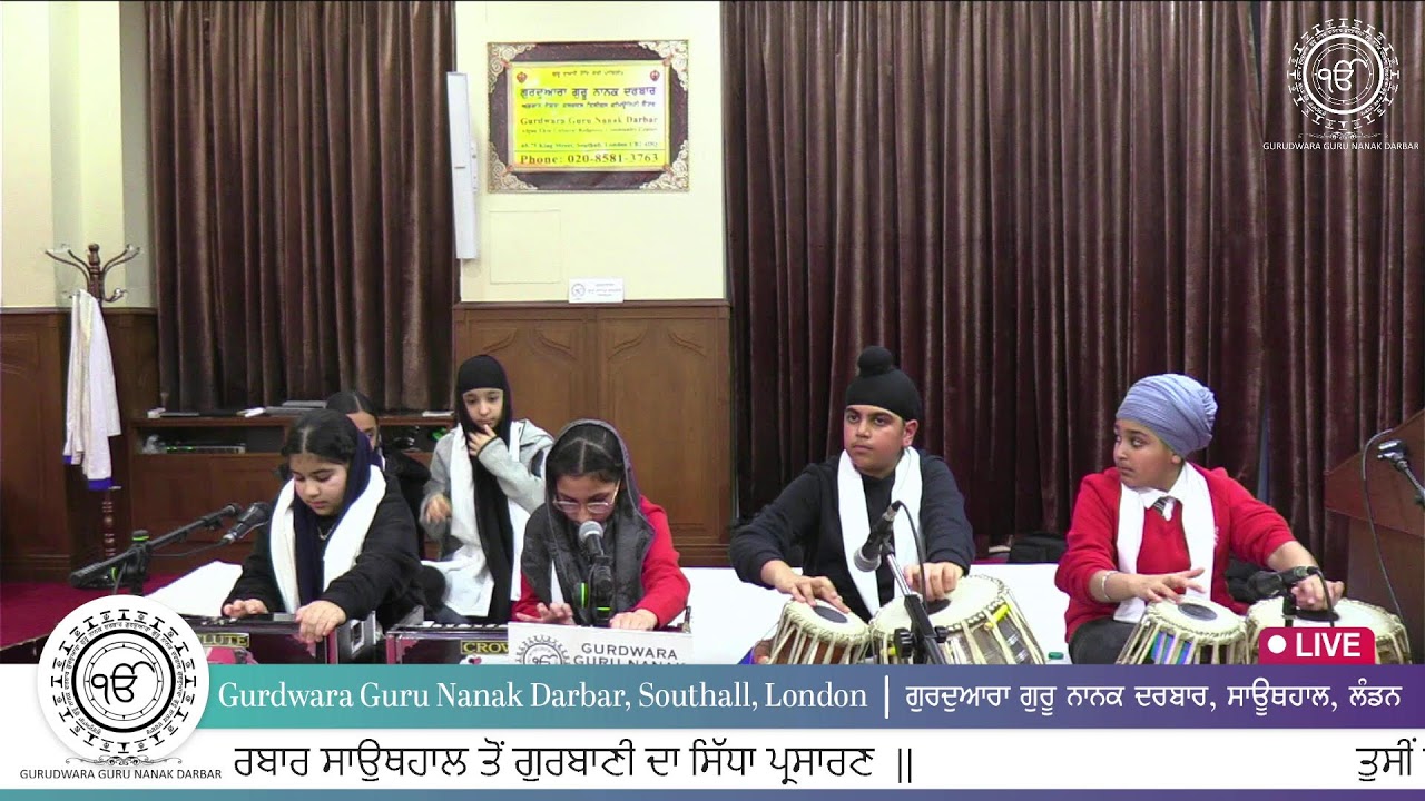 LIVE - Gurdwara Guru Nanak Darbar Southall