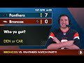 Broncos vs. Panthers LIVE Streaming Scoreboard, Free Play-By-Play, Highlights, Stats | NFL Week 8
