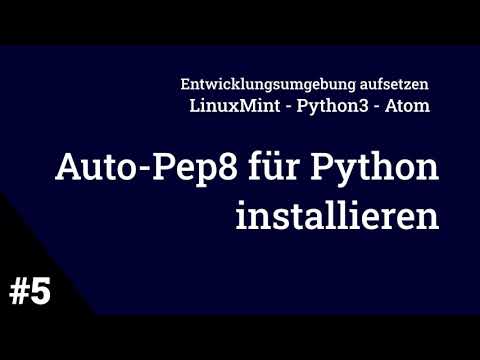 Teil 5: AutoPEP8