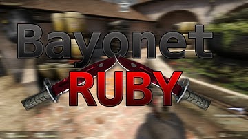 CS GO M9 Bayonet Doppler Ruby for CS 1.6