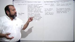 Conceptos básicos de la Programación Lineal (PL) y el Método Simplex screenshot 3