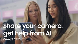 Camera share on large screen | K-Beauty Shop | Galaxy Z Fold7 | Samsung screenshot 5