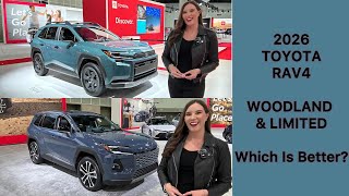Exclusive Look at TWO All-New 2026 Toyota RAV4s! RAV4 Woodland & RAV4 Limited. Which Is Better?