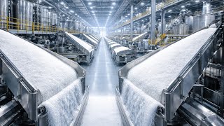 How Sugar Factories Produce Millions of Tons from Sugarcane (Full Process)