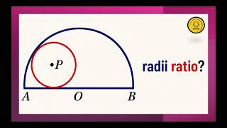 🔴Think You're Good at Geometry? Find the Radii Ratio | Advanced Geometry Challenge