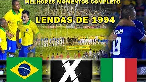 SHOW DAS LENDAS | ROMÁRIO , BEBETO , CAFU ! BRASIL X ITÁLIA 25 ANOS DO TETRA