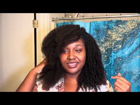 Trying Human Crochet Hair