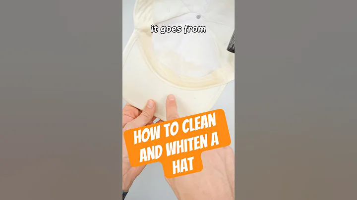 DIY Hat Cleaning (and whitening) #laundry #cleaning thumbnail