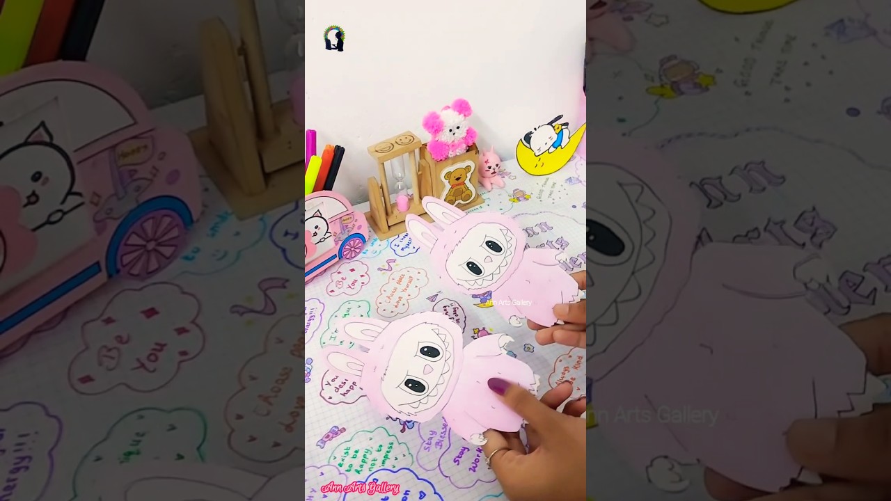 Labubu Notebook🩷✨/Trending Labubu/Labubu Mini Notebook/Labubu Fan/Labubu Lover/Labubu Doll/Labubu