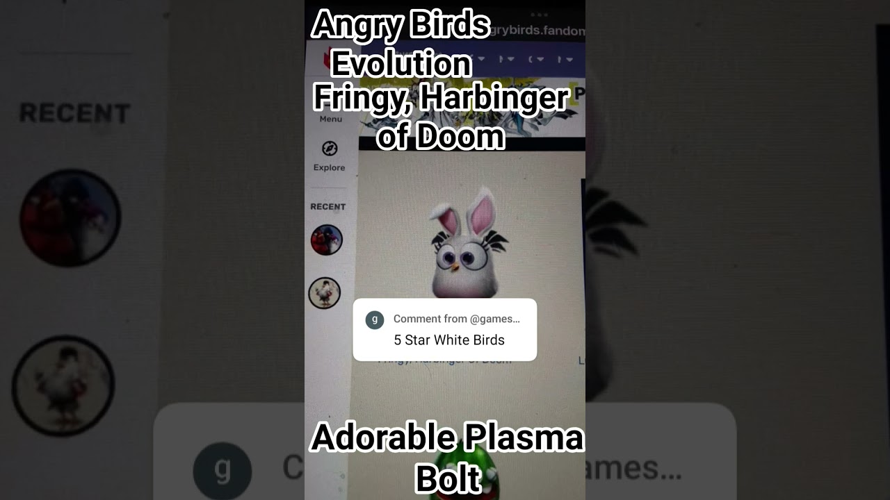 Angry Birds Evolution From: Fringy, Harbinger of Doom (Adorable Plasma Bolt)