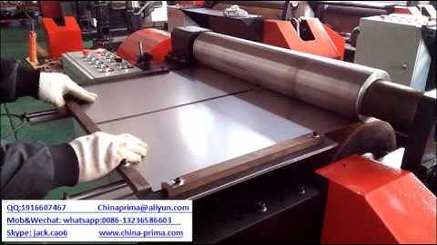 Italy designed 2 rollers bending machine 3x1200mm 2 rolls bending together