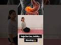 Stop Gas & Acidity Fast ⚡ सिर्फ 2 मिनट का ये Yoga करें! #shorts