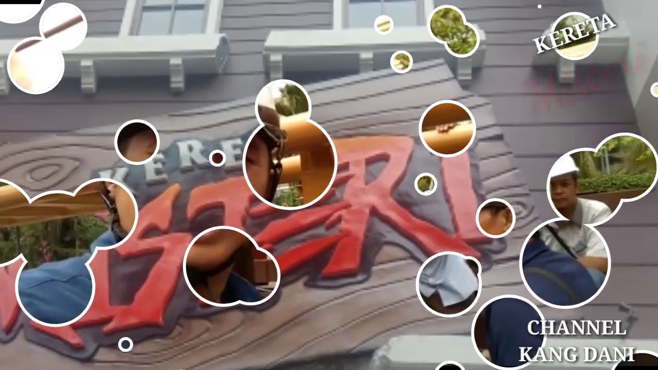 BEHIND THE SCENE Pembangunan WAHANA KERETA MISTERI DUNIA FANTASI - YouTube