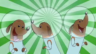 Wiener Dogs On The Moon  Parry Gripp  Animation by Westfall Animation!