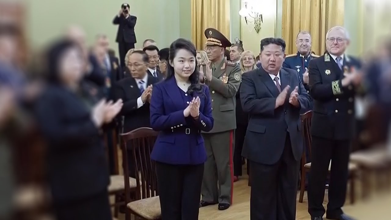 Kim Ju-ae's debut on diplomatic stage