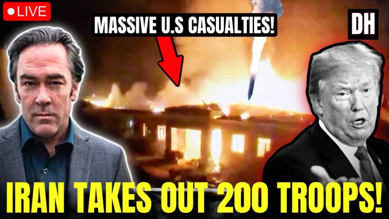 Iran TAKES OUT 200 US Troops, ARAMCO Burns as Trump LOSES IT | Patrick Henningsen