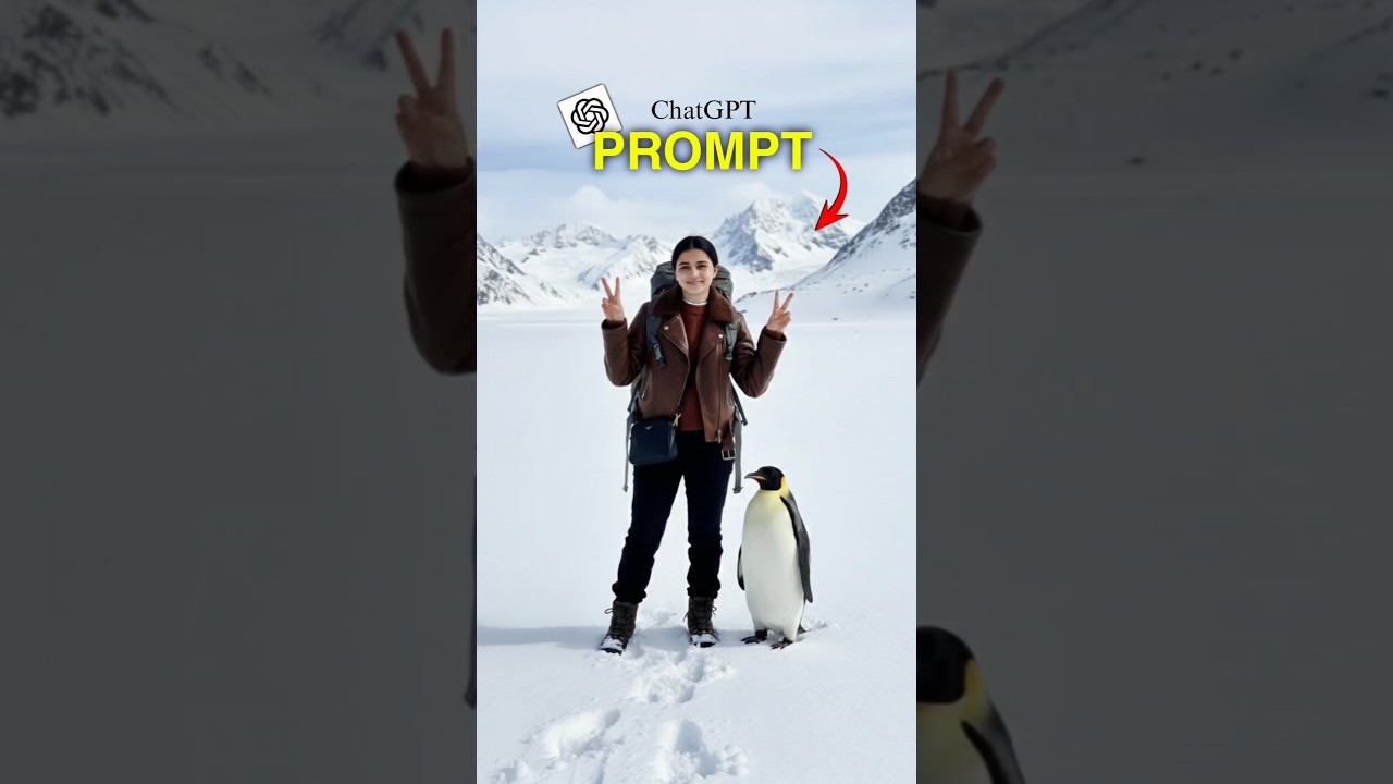 Trending Penguin Ai Photo Editing Prompt | Penguin Depressed ChatGPT Photo Editing - But Why?