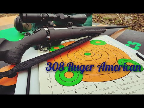 New 308 Ruger American 100yd Group Test!!