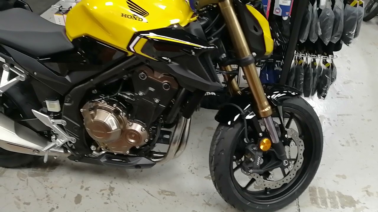 Brand new Honda CB500F 2022