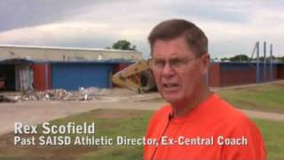 Field House comes down