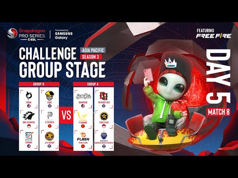 [ย้อนหลัง] AP Free Fire | Snapdragon Mobile Challenge Group Stage | ซีซัน 3 วันที่ 5 แมตช์ที่ 8
