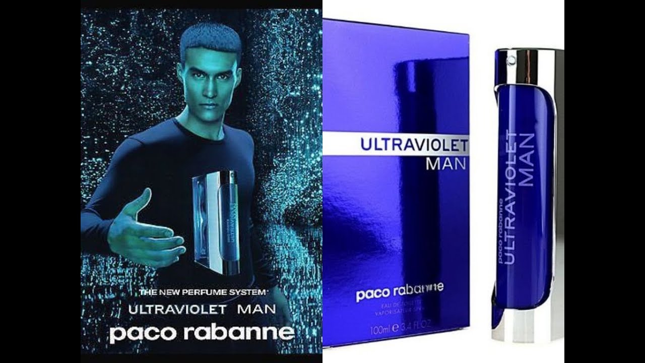 pastel neutral Bloodstained Ultraviolet for men by Paco Rabanne (2001) - YouTube