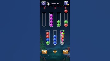 Ball Sort Puzzle - level 17