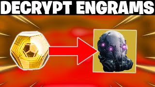 How To Decrypt Engrams In Destiny 2 | Destiny 2 Season of the Haunted