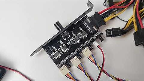 Реобас для вентиляторов с регулировкой оборотов 8 канальный