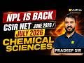 NPL is Back 🚀 | CSIR NET June/July 2026 Chemical Sciences | NPL 2026 Strategy | VedPrep CSIR NET