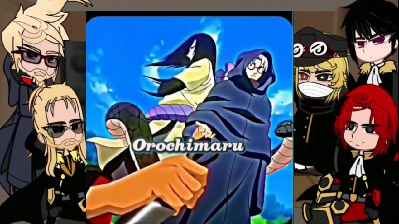 Наруто реагирует на боль и Кабуто реагирует на будущую Гачу 🇯🇵🎌