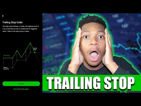 How To Use TRAILING STOP Order In Robinhood (2021)