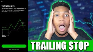 How To Use TRAILING STOP Order In Robinhood (2021)