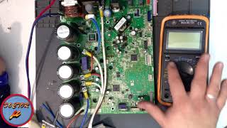 Celebrity ✅ Repair of DAIKIN air conditioning electronic board with error E7 or H7. Damaged fan output. Wealth