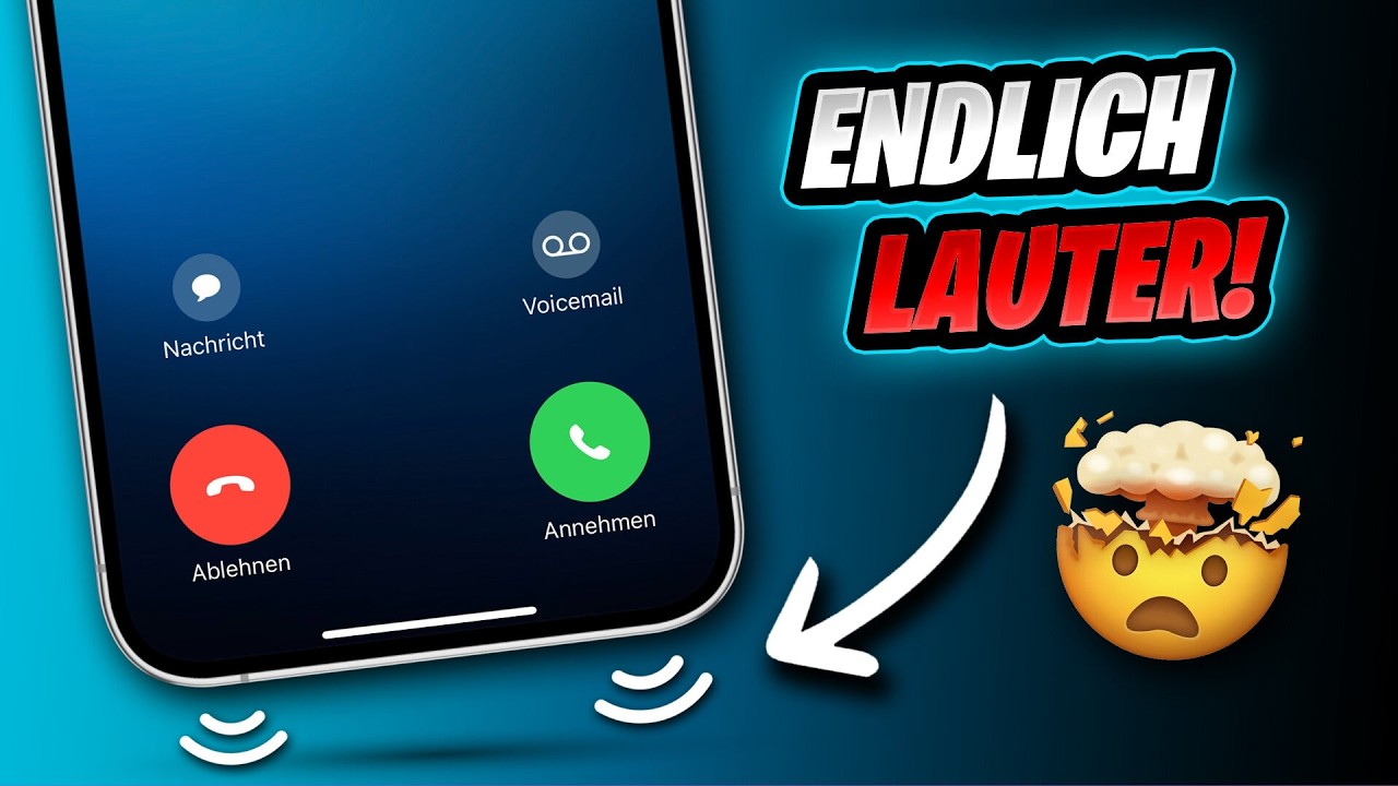 iPhone Klingelton zu leise? Damit wird‘s LAUTER! 🔊