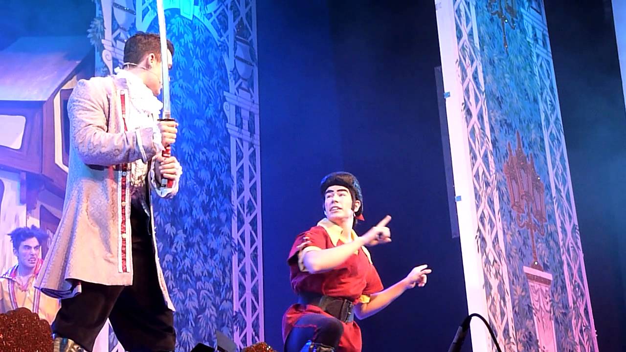 Chase Scene/John Working His Moves - JEDWARD In Beauty And The Beast 4/1/14