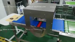 Automatic ultra thin gift bag top suction bag pouch paging dispensing machine video