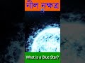 What is a Blue Star? নীল তারা কি? #youtubeshorts #shorts #viralshorts #factsvideo #science #space