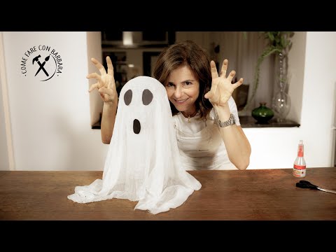 👻 Fantasma di Halloween fai da te 🎃