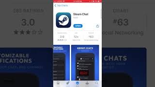 How to create account in Steam Chat app?