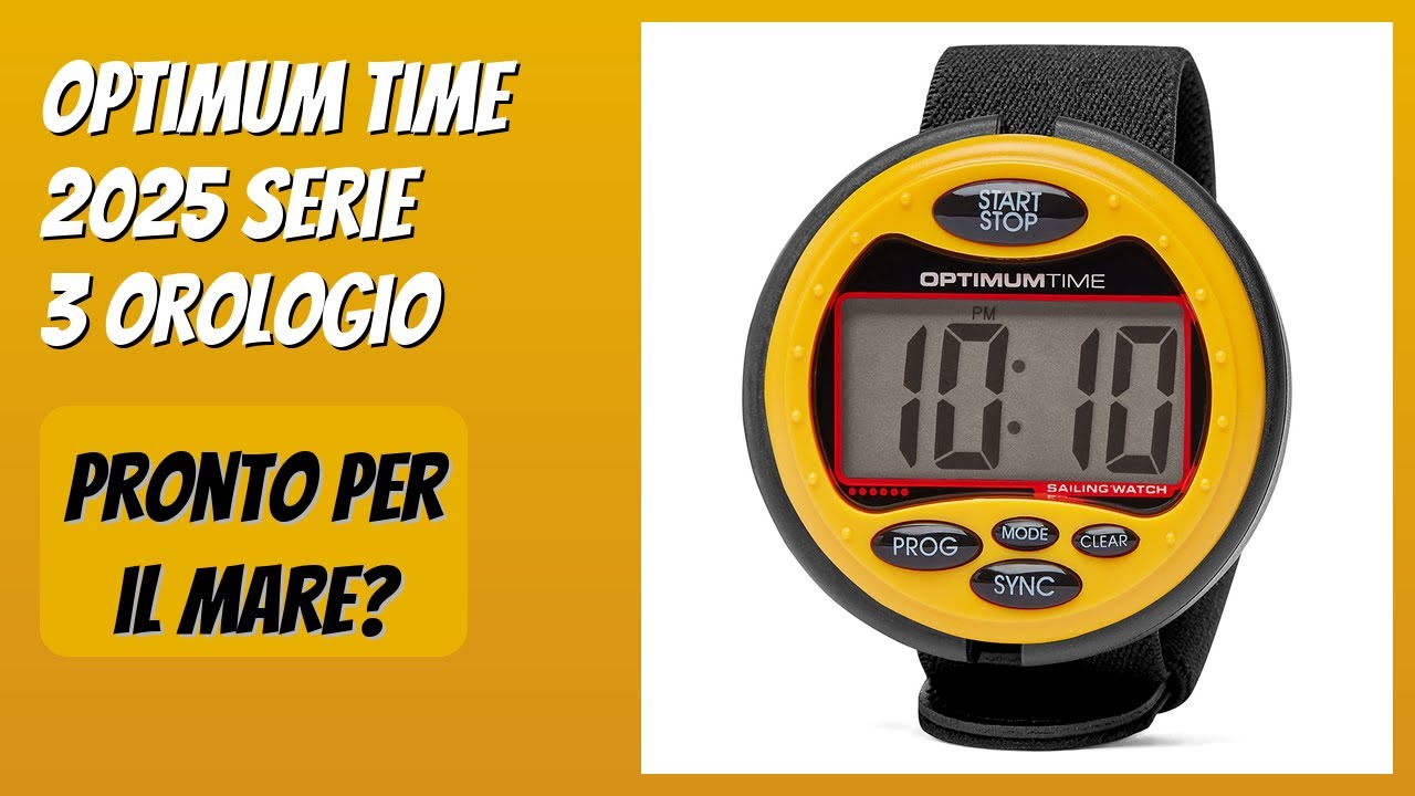 RECENSIONE (2025) : Optimum Time 2025 Serie 3 Orologio. DETTAGLI