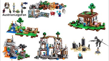 Lego Minecraft 2014 Compilation of all Sets
