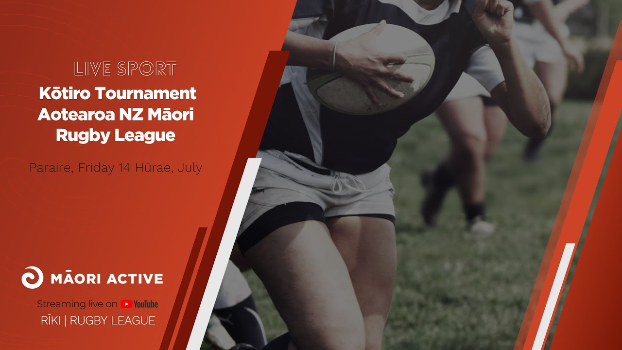 LIVE Kōtiro Tournament 2023 - NZ Māori Rugby League