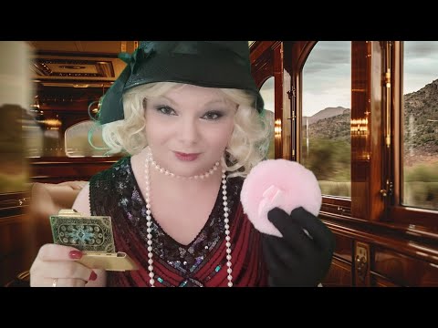 ASMR The Lady On The Train Does Your Makeup Roleplay💄-1920 !!