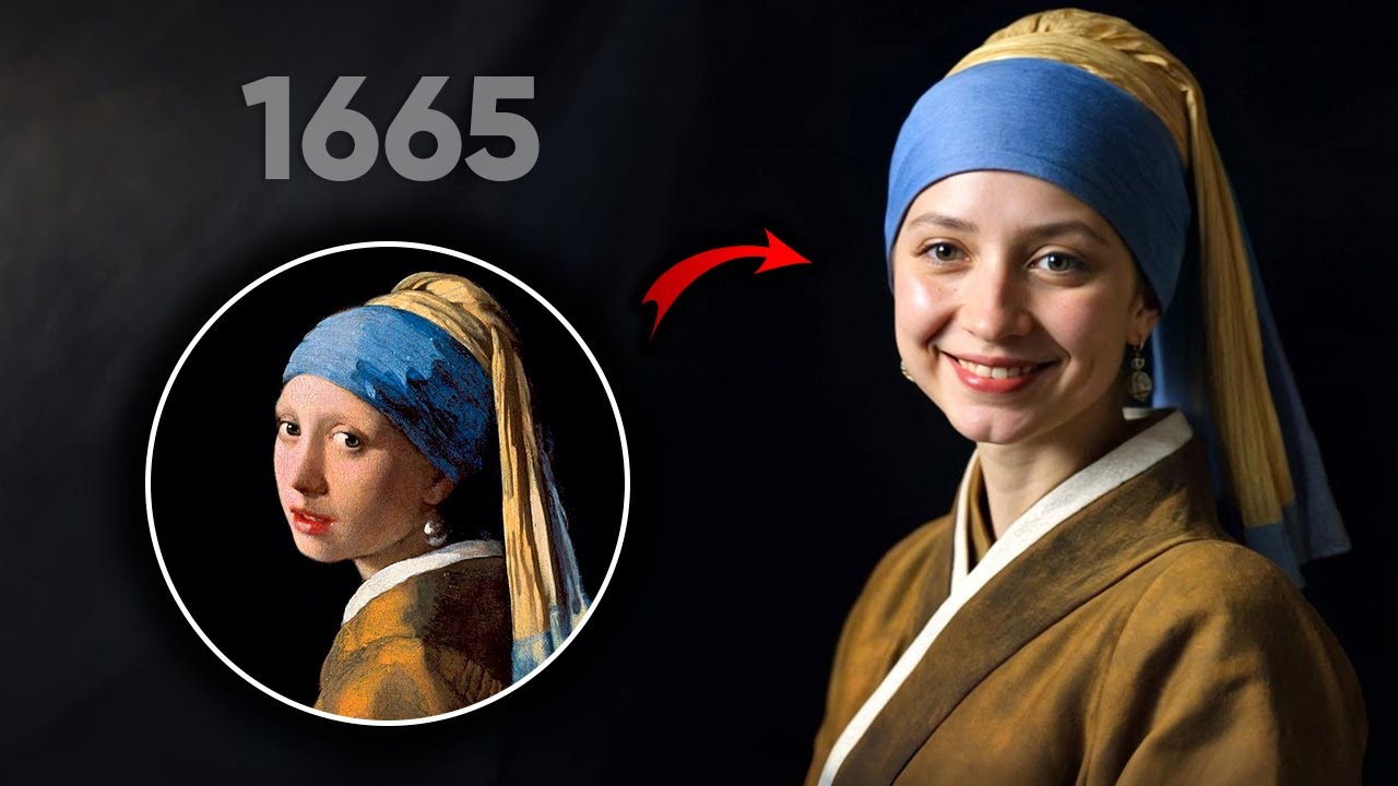 Famous Paintings Brought to Life – Faces from Art History Animated